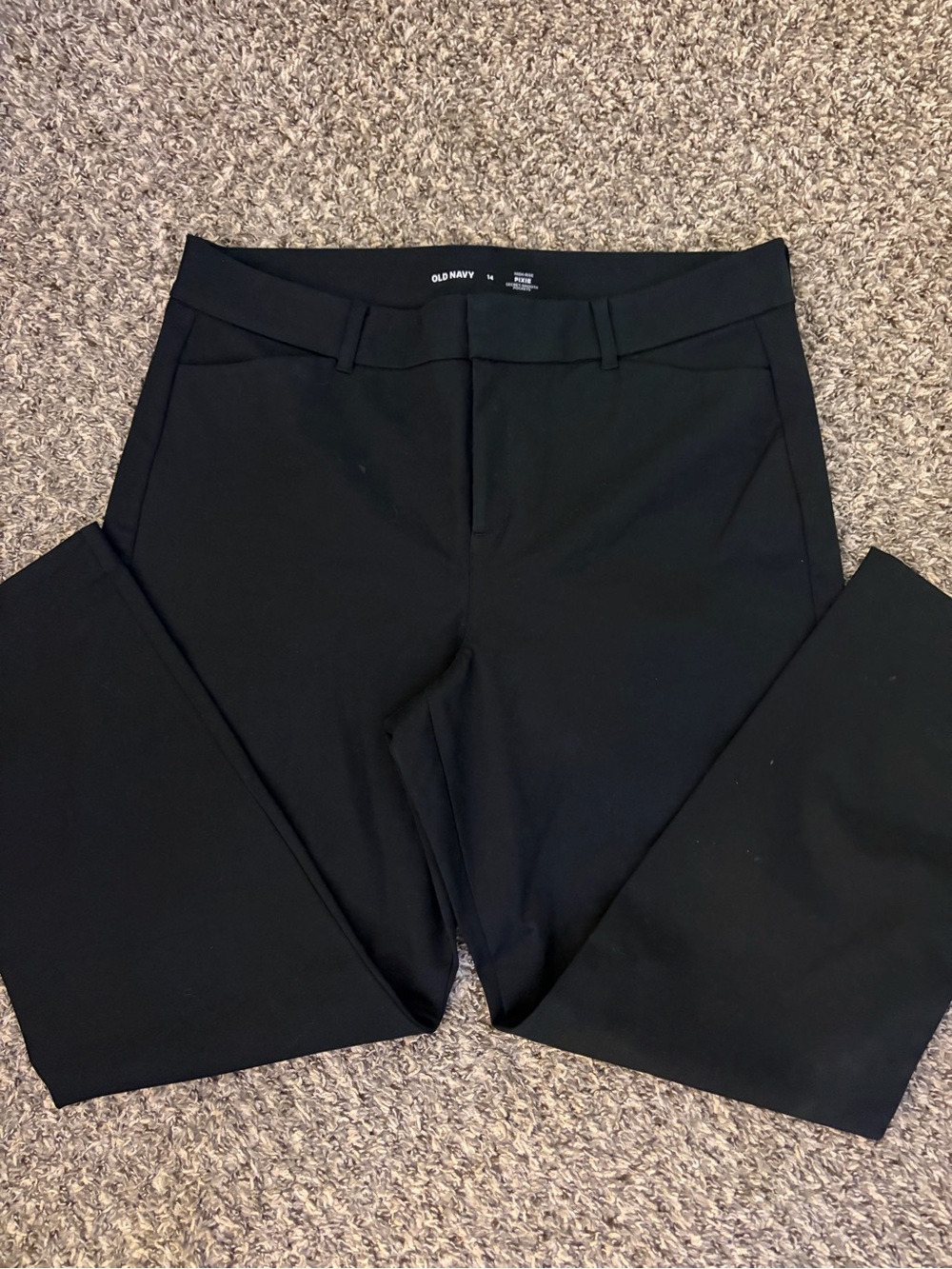 Old Navy Pixie High-Rise Black Pants